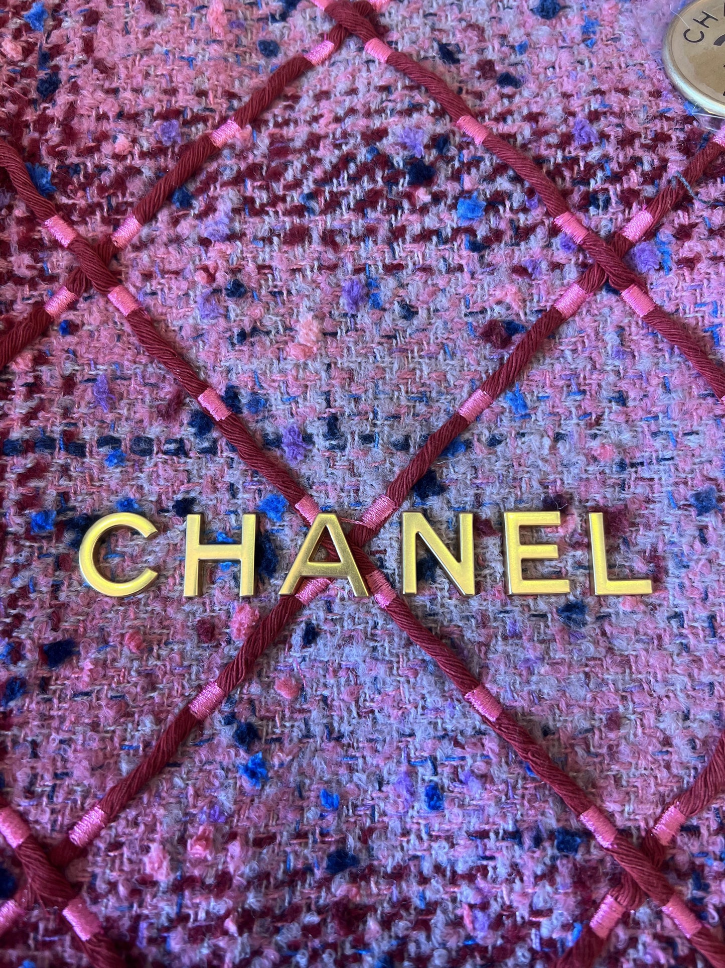 Bolso de compras Chanel as3261 rosa intenso