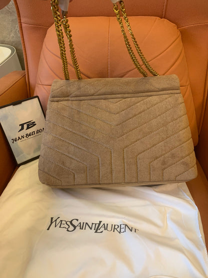 Saint Laurent quilted loulou shoulder bag