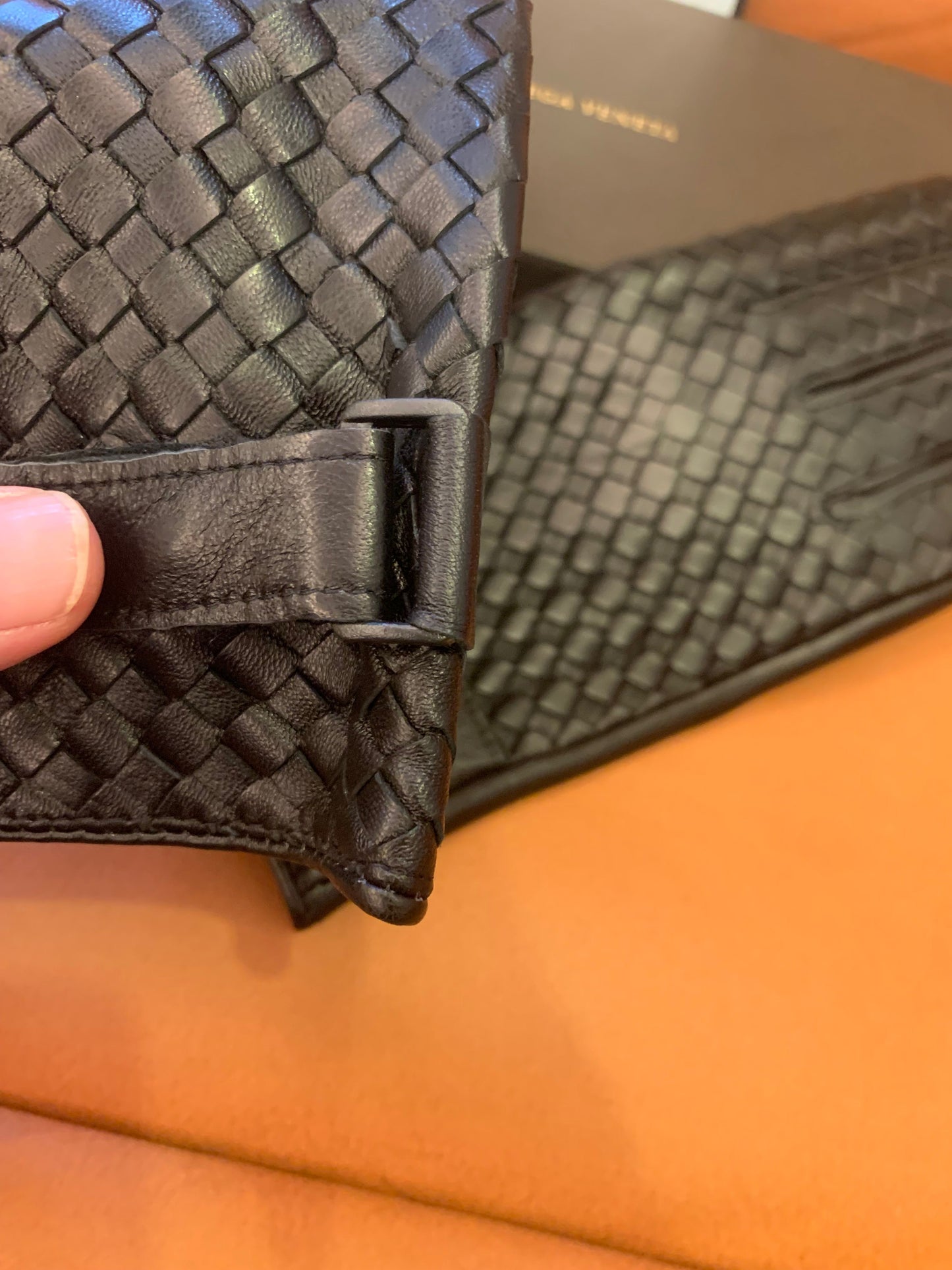 Luvas Bottega Veneta Intrecciato - Alça Ajustável