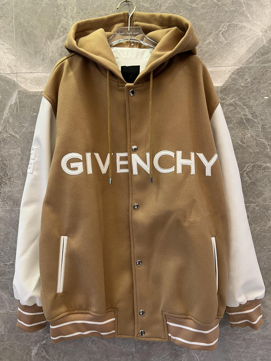 Jaqueta universitária bege Givenchy