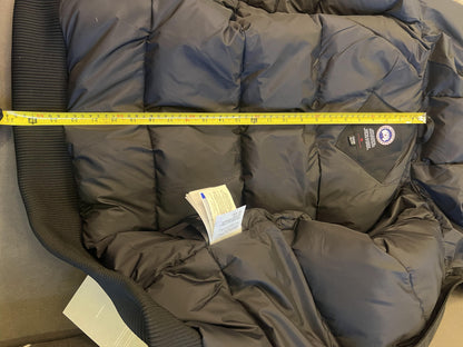 Chaqueta bomber de Canada Goose con ribete de piel