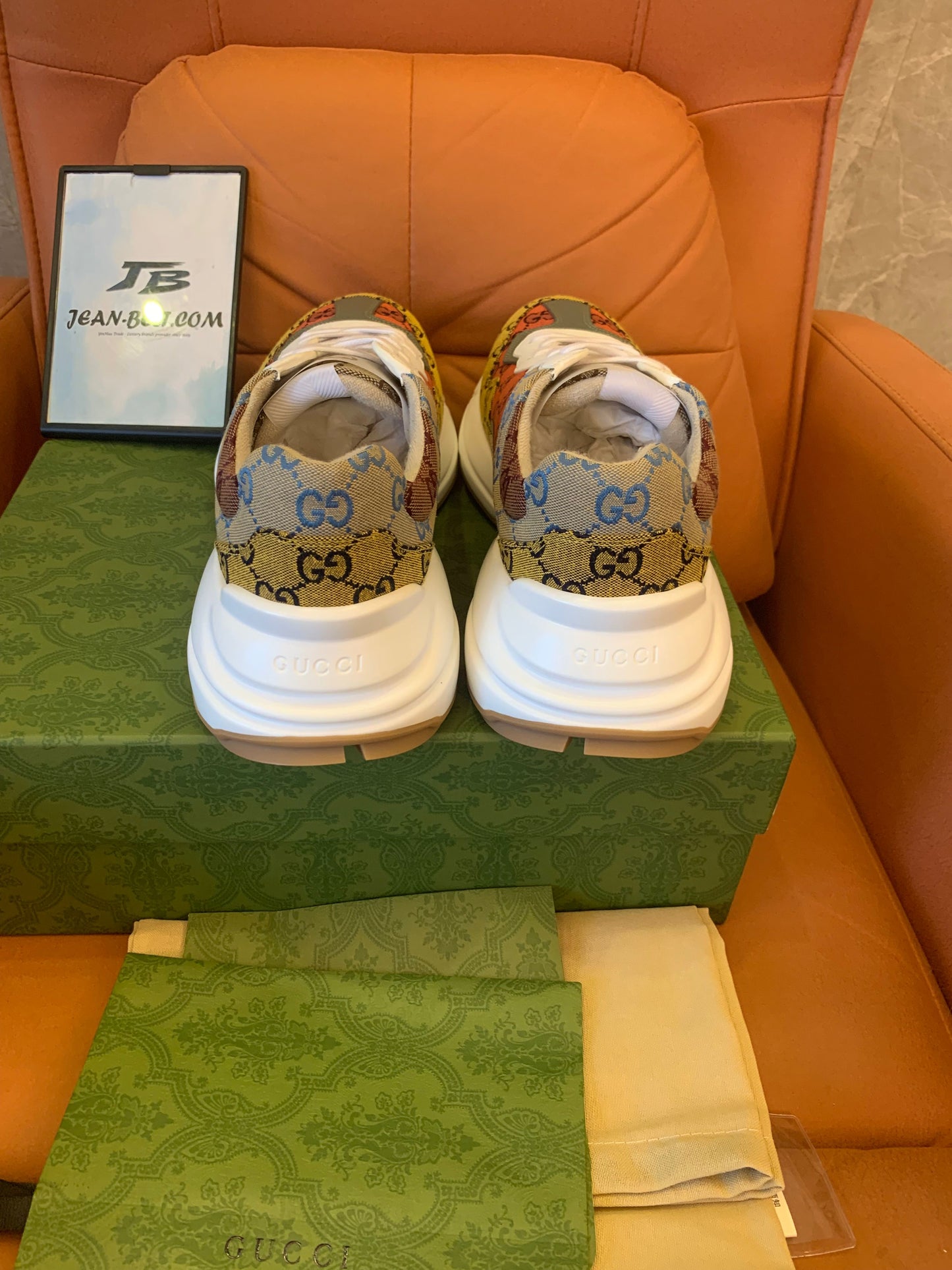 Gucci Rhyton GG multi laranja