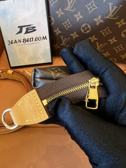 Bolsa hobo Louis Vuitton elegante PM com monograma