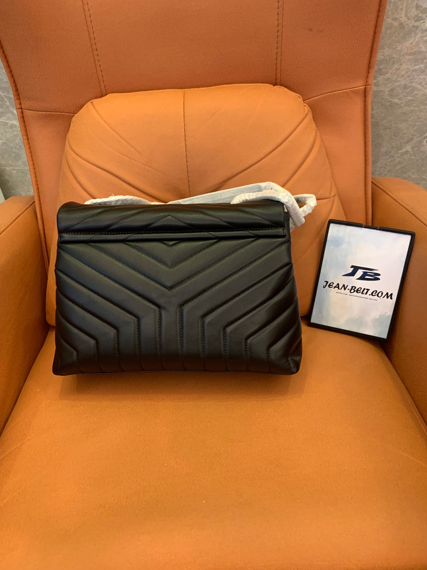 Saint Laurent medium loulou bag in black