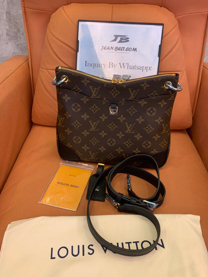 Bolso bandolera Louis Vuitton Odeon PM Monogram Noir