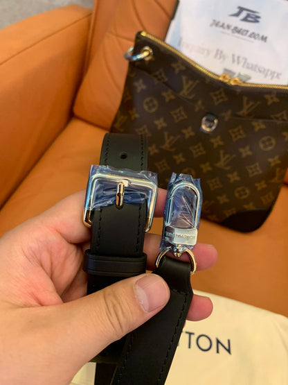 Bolso bandolera Louis Vuitton Odeon PM Monogram Noir