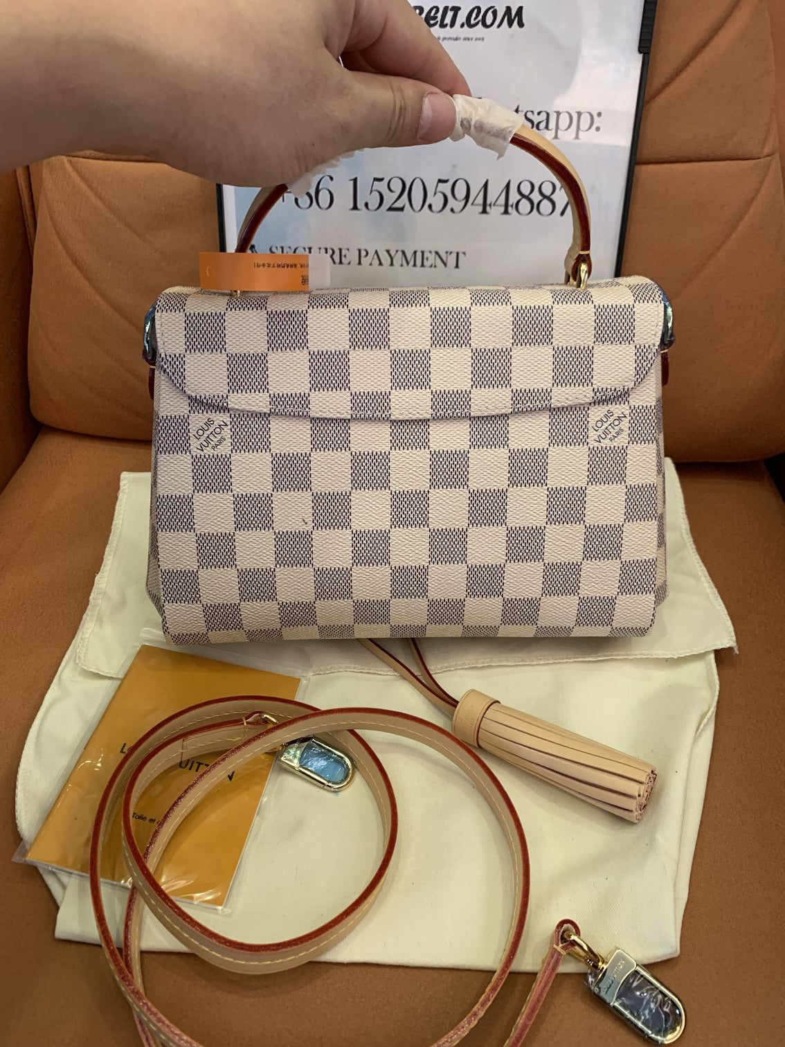 Bolsa Louis Vuitton Croisette