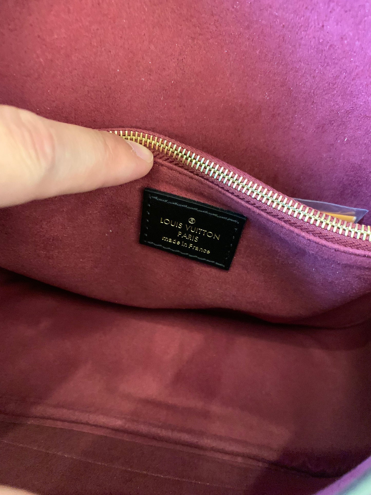 Louis Vuitton passy leather crossbody bag