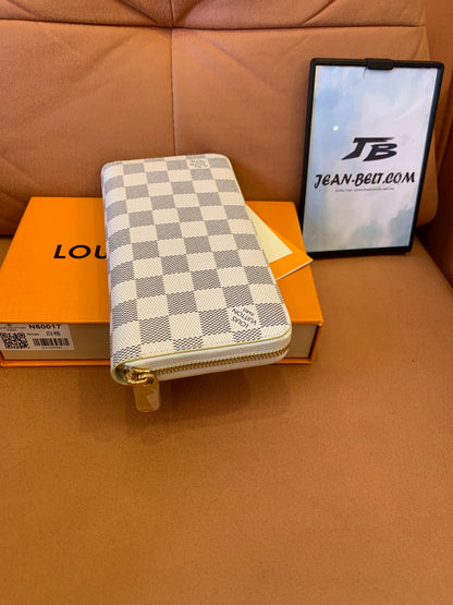 Carteira zippy Louis Vuitton Damier Azur