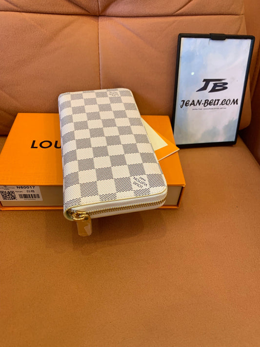 Carteira zippy Louis Vuitton Damier Azur