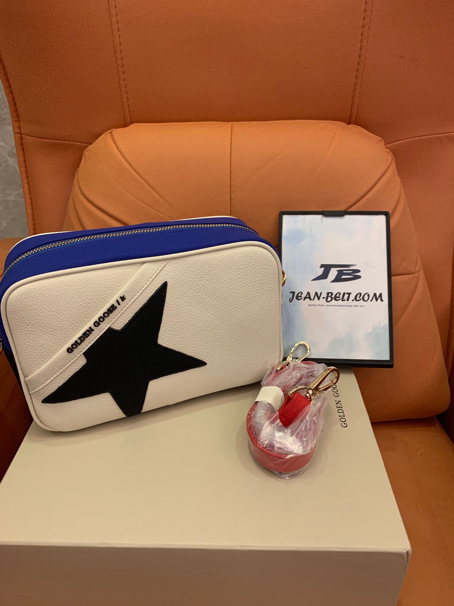 Bolsa Golden Goose azul