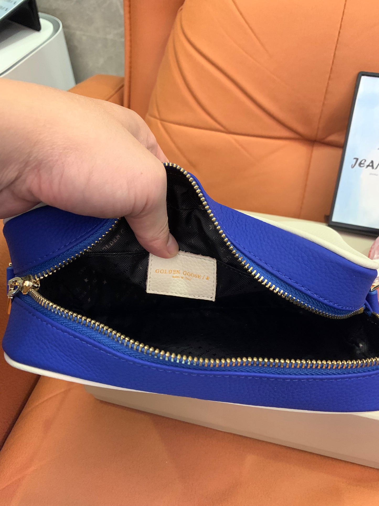 Bolsa Golden Goose azul