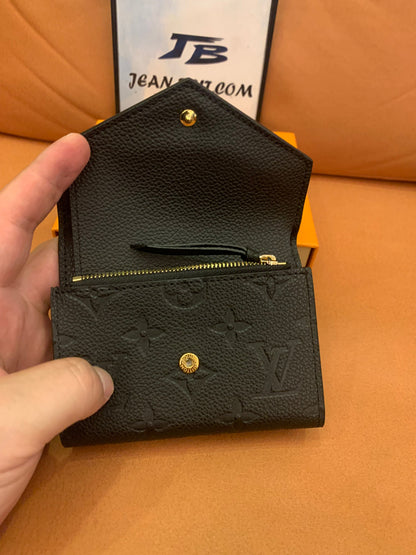 Louis Vuitton monogram empreinte compact wallet