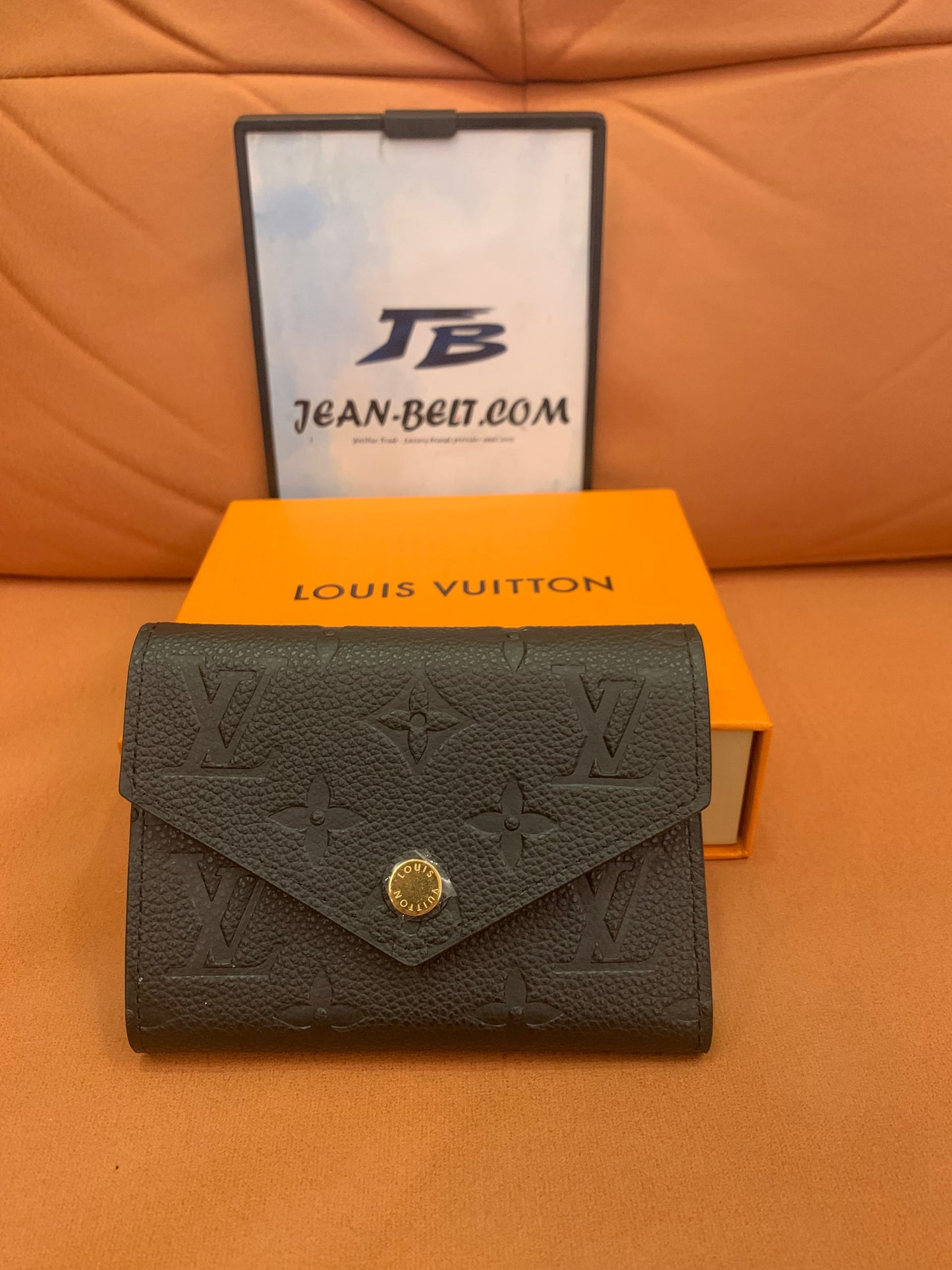 Louis Vuitton monogram empreinte compact wallet