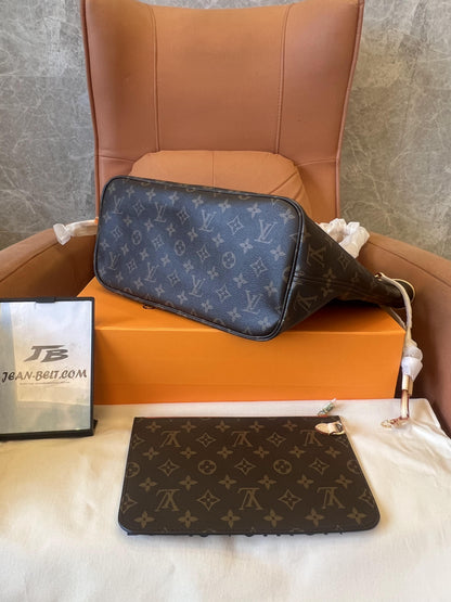 Bolso Louis Vuitton Neverfull de piel auténtica
