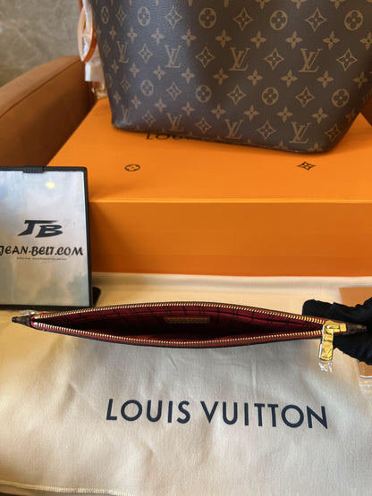 Bolso Louis Vuitton Neverfull de piel auténtica