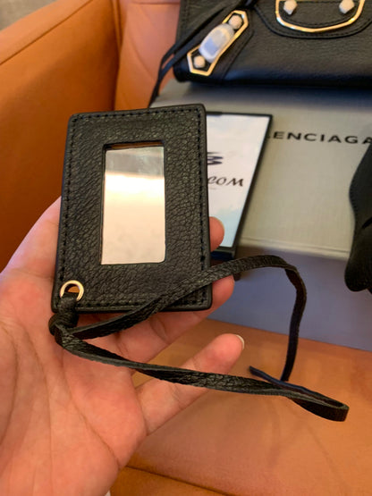 Sac à main Balenciaga Motorcycle Noir