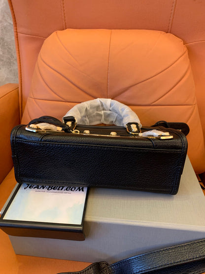 Sac à main Balenciaga Motorcycle Noir