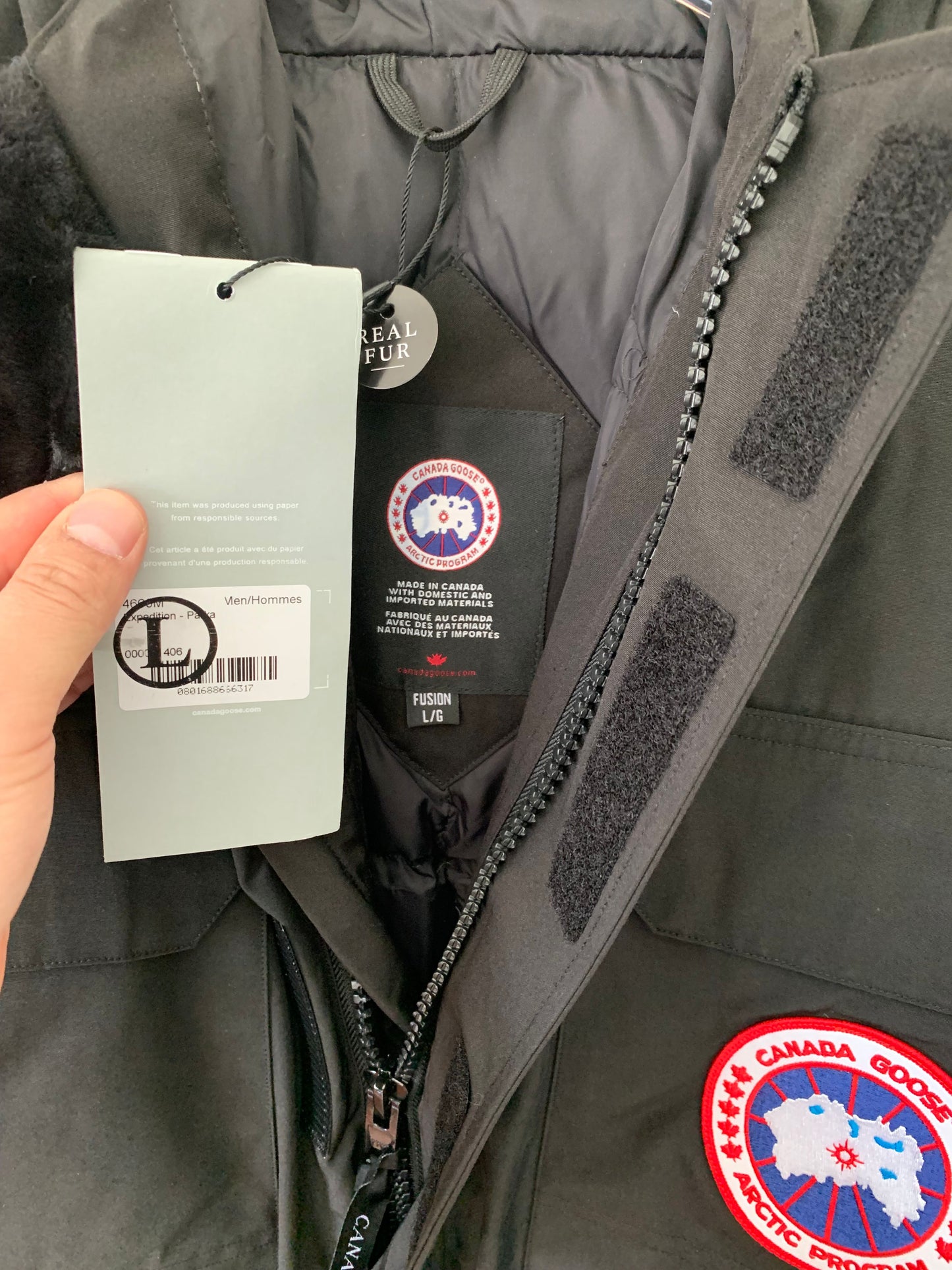 Parka Expedition Canada Goose para Homem