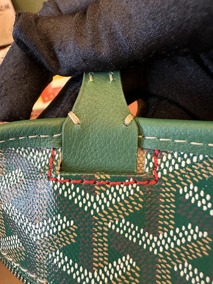Bolsa de compras Goyard impermeável verde de alta qualidade