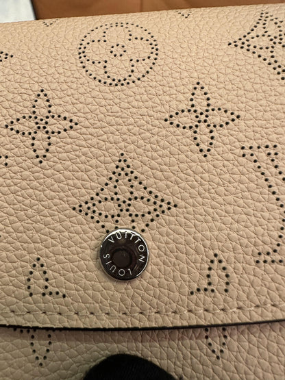 Carteira longa de couro Louis Vuitton Mahina
