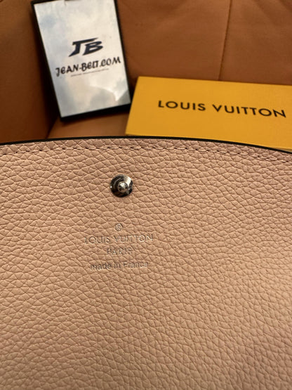 Carteira longa de couro Louis Vuitton Mahina