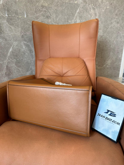 Tote sunshine Fendi grand / petit marron