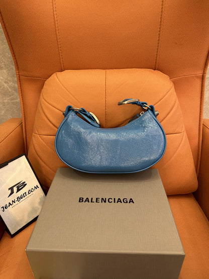 Sac à main Balenciaga le Cagole Bleu
