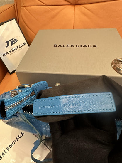 Sac à main Balenciaga le Cagole Bleu