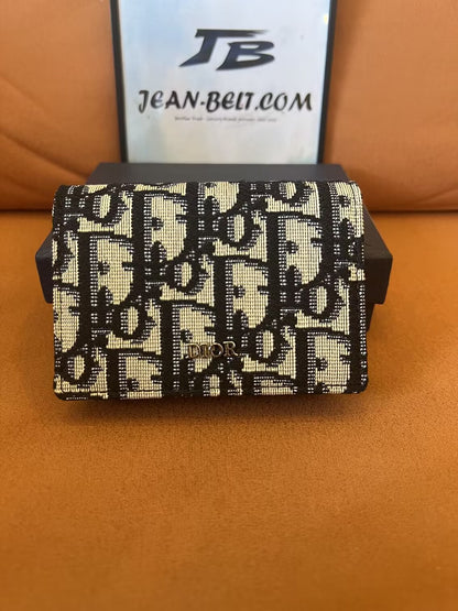 Cartera de lona Dior Oblique