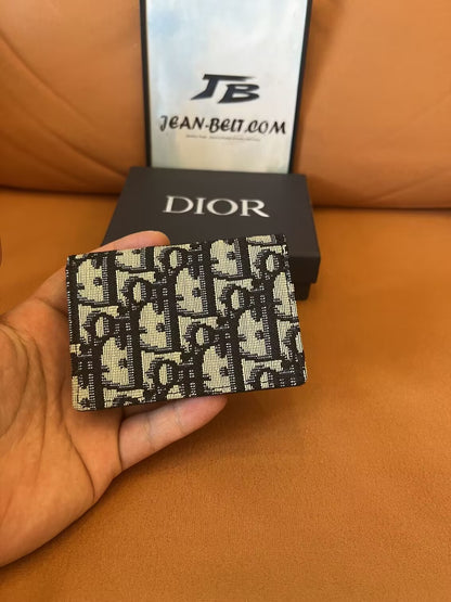 Cartera de lona Dior Oblique