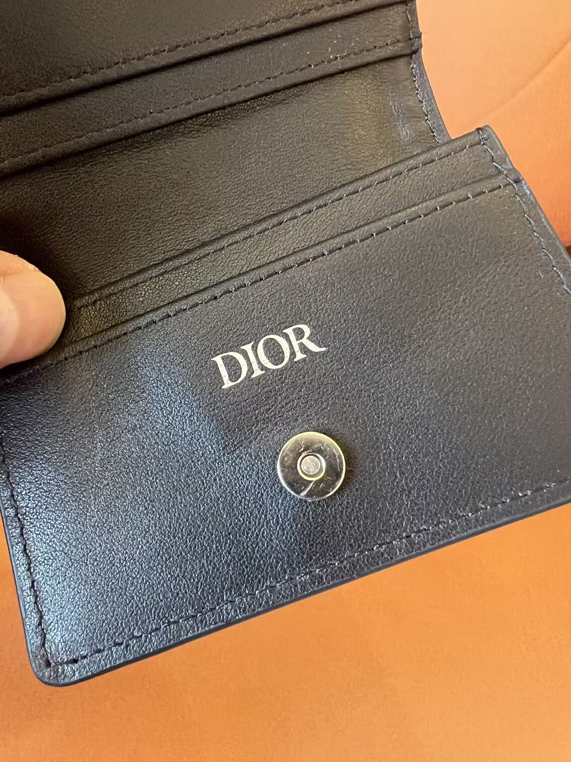 Cartera de lona Dior Oblique