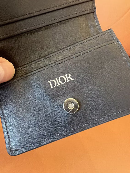 Cartera de lona Dior Oblique