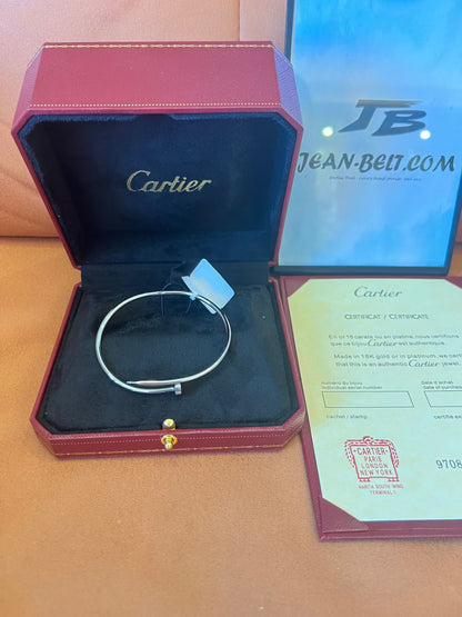 Cartier Juste Un Clou Bracelet in White Gold