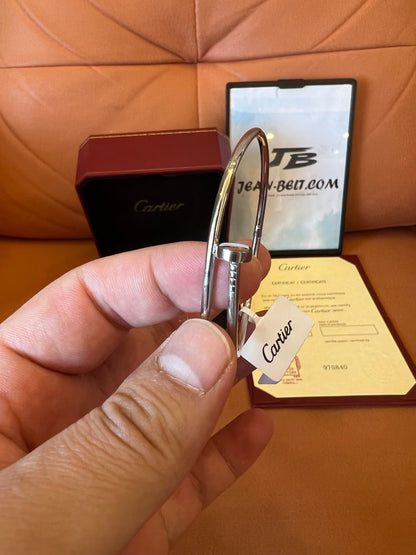 Cartier Juste Un Clou Bracelet in White Gold
