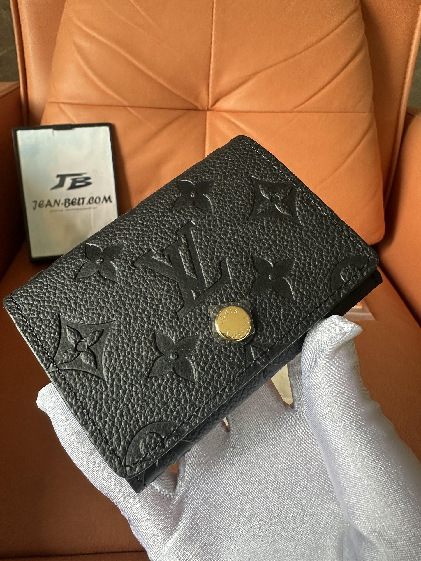 Cartera compacta de piel con monograma empreinte de Louis Vuitton - M80604