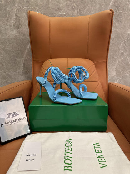 Bottega Veneta Wired Stretch Women Roman Summer High Heeled Sandal