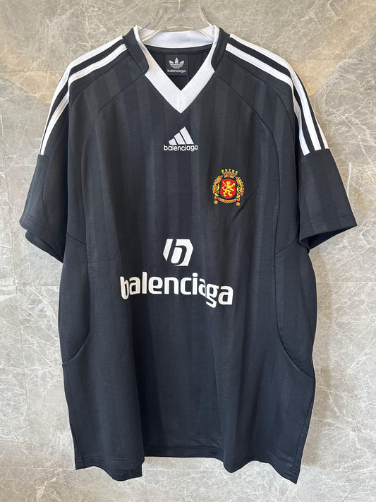 Balenciaga x Adidas Soccer Jersey - Red and Black Variants