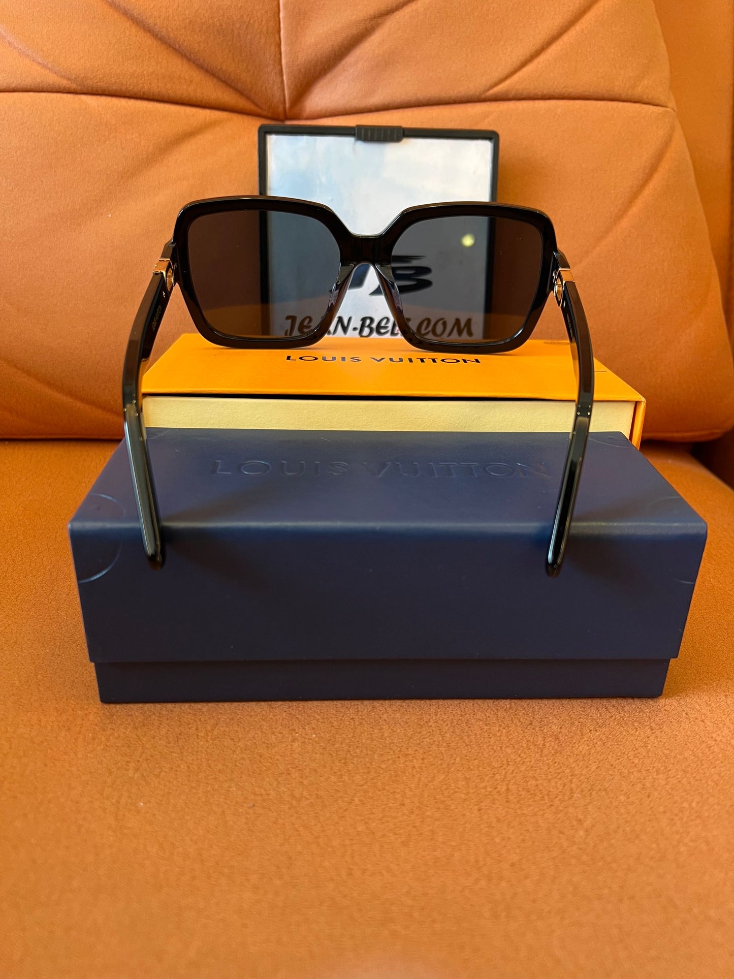 Óculos de sol grandes Louis Vuitton Z1277E - preto