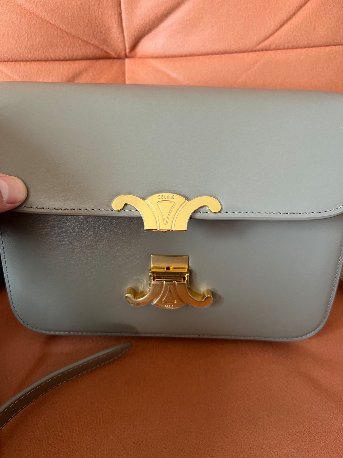 Celine - Classique Triomphe Bag in Shiny
