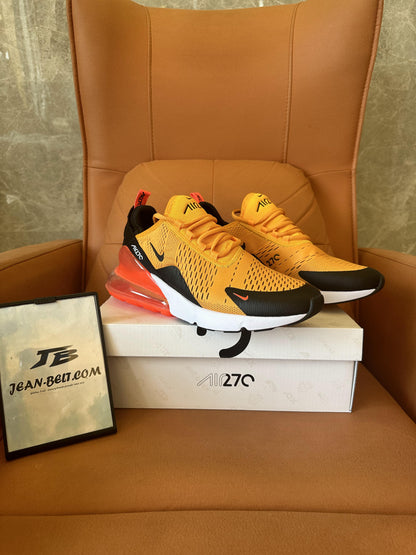 Zapatillas deportivas Nike Air Max 270 amarillas y negras