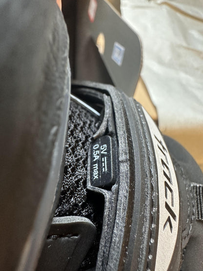 Balenciaga Triple S Black Mesh White Red Triple Sole Chunky Sneaker