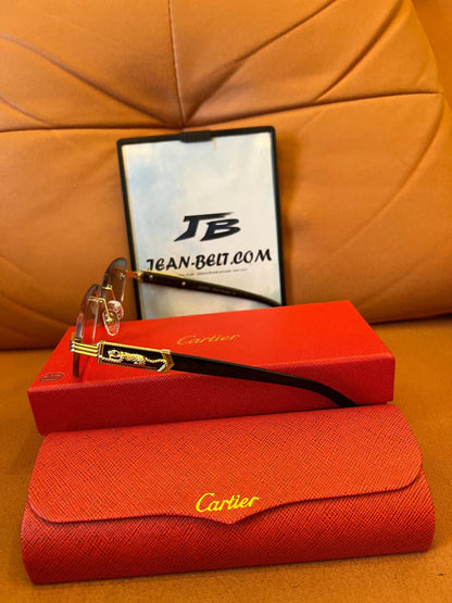 Cartier CT0176O Gold Rimless Eyewea