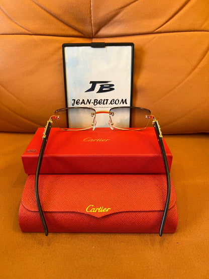 Cartier CT0176O Gold Rimless Eyewea