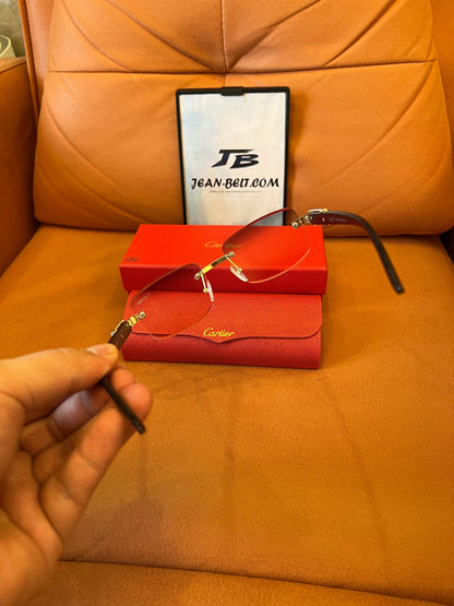 Cartier CT0176O Gold Rimless Eyewea