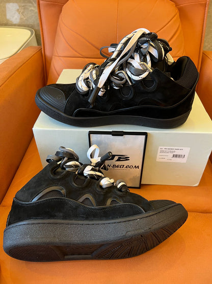 Zapatillas negras exclusivas SSENSE de Lanvin