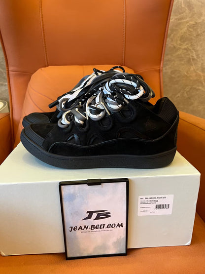 Zapatillas negras exclusivas SSENSE de Lanvin