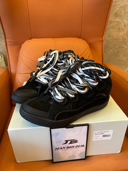Zapatillas negras exclusivas SSENSE de Lanvin