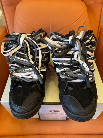 Zapatillas negras exclusivas SSENSE de Lanvin