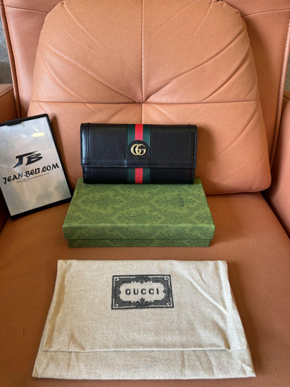 Carteira Gucci Ophidia GG Continental